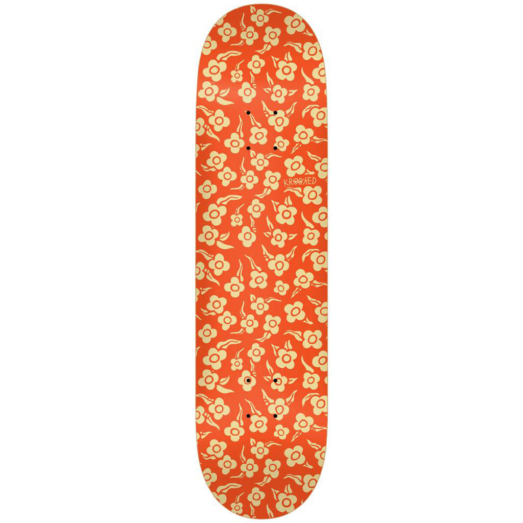 Krooked - Flowers - Skateboard Deck - 8.06''