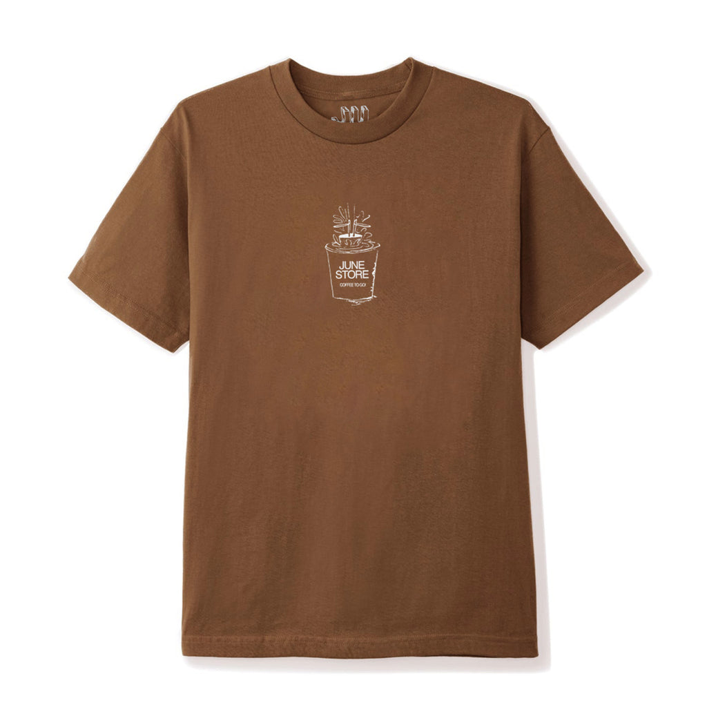 June - Coffee To Go Tee - Brown
