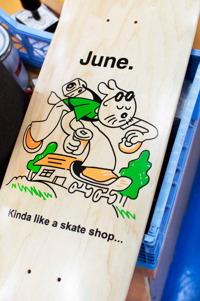 June - Kinda - Complete Skateboard - 8"